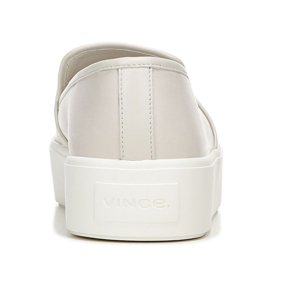 NEW VINCE leather slip on brenden shoes